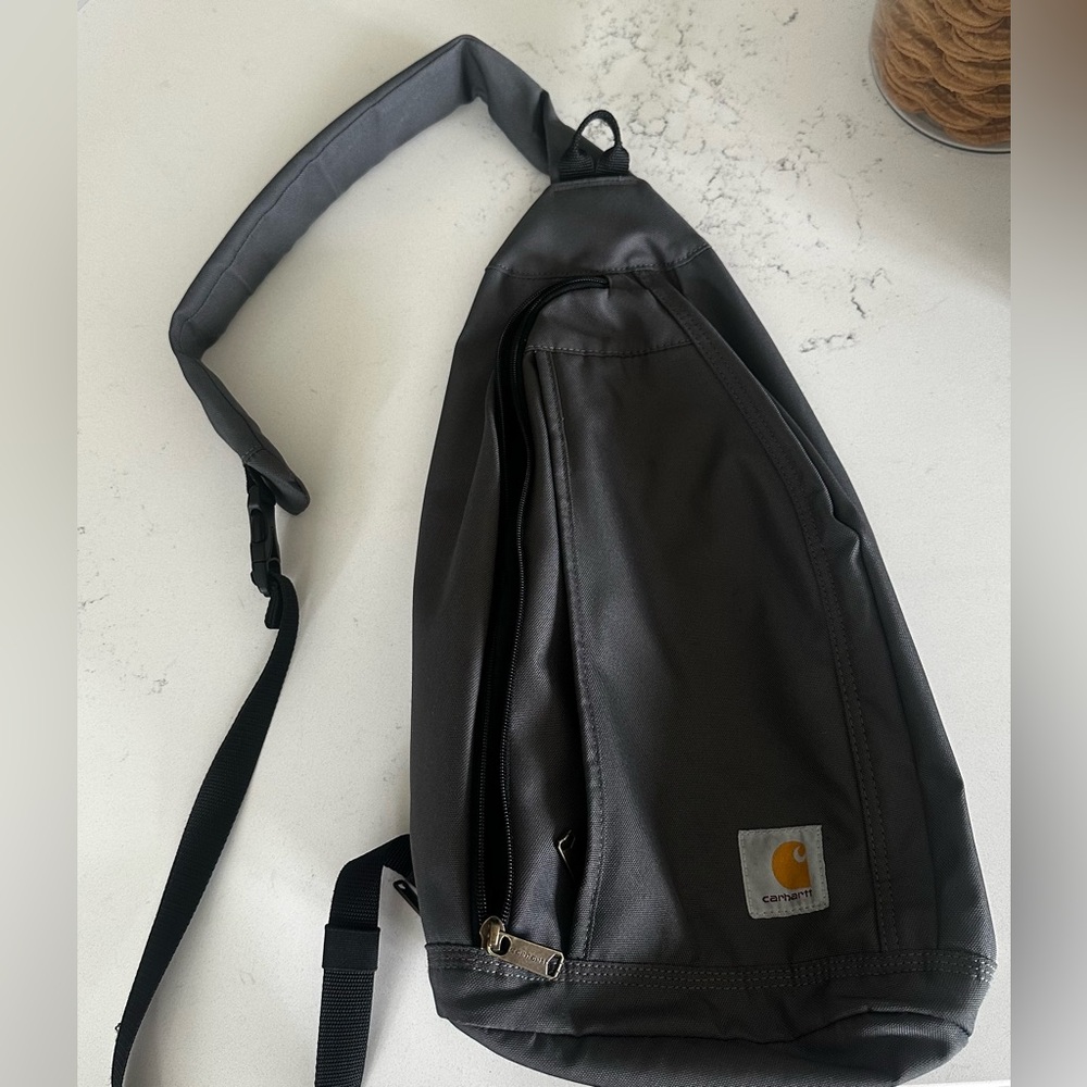 Carhartt Charcoal Sling Shoulder Bag